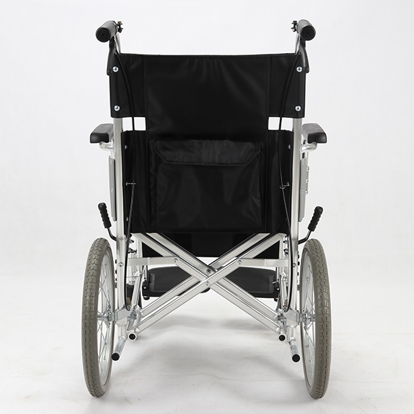 Adultos plegables en silla de ruedas reclinable para personas con discapacidad